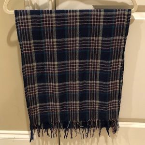 J.Crew Multicolored Plaid Scarf